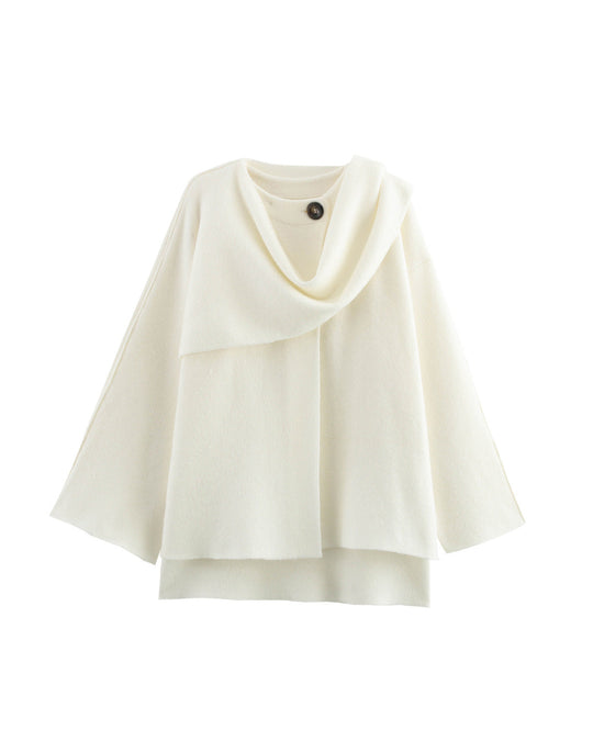 EB | Schal Kurzer Strickmantel