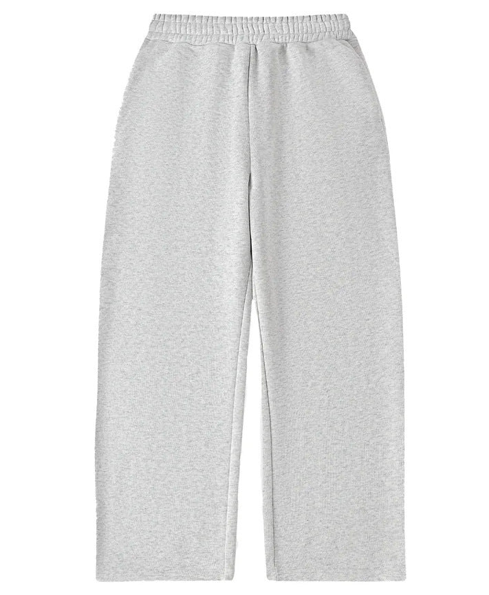Damen nan weite Cropped-Loungehose mit elastischem Bund und seitlichen Eingrifftaschen EB