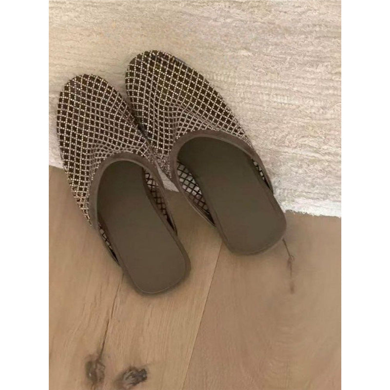 Damen elegante Netz-Mules EB