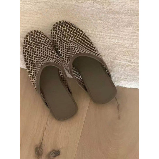 Damen elegante Netz-Mules EB