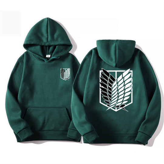 Damen Kapuzenpullover mit klassischem Anime-Motiv EB