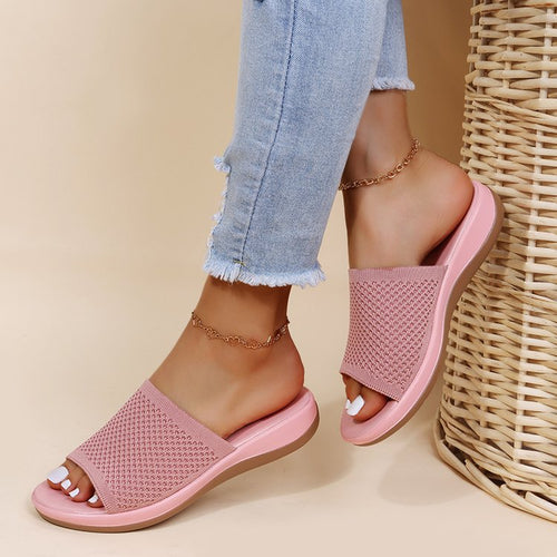 Damen Komfortable und luftige Clogs mit atmungsaktivem Obermaterial EB