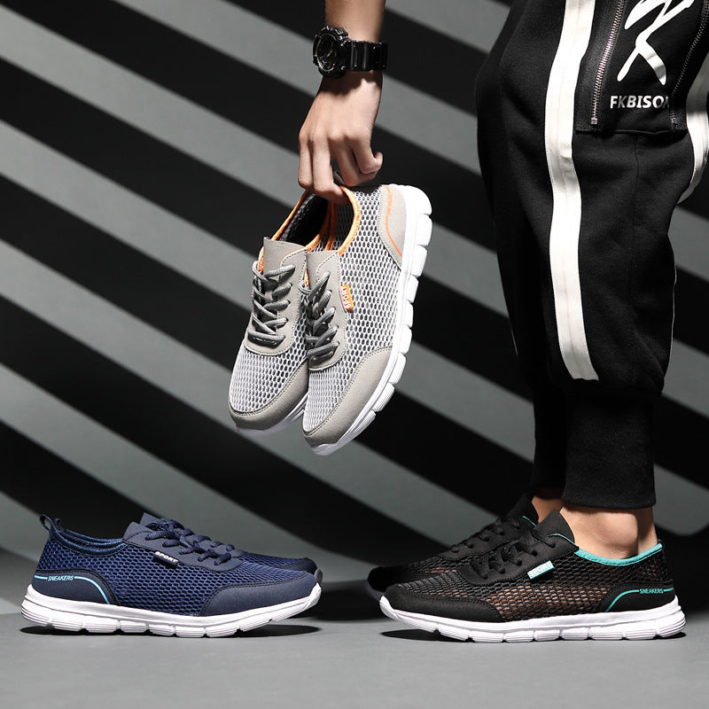Damen Sportliche Mesh-Sneakers mit atmungsaktivem Design EB