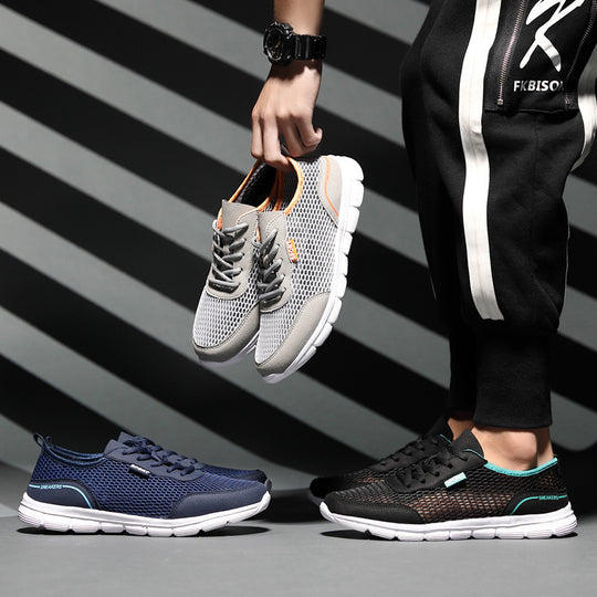 Damen Sportliche Mesh-Sneakers mit atmungsaktivem Design EB