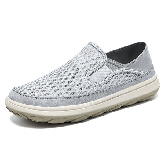 Damen Atmungsaktive Slip-On Freizeitschuhe mit flexibler Sohlentechnologie EB