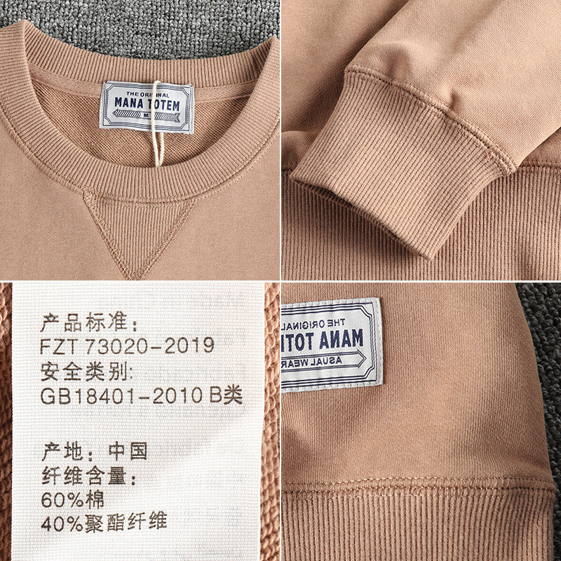 Damen Sweatshirt mit klassischem Rundhalsausschnitt und sportlicher Passform EB