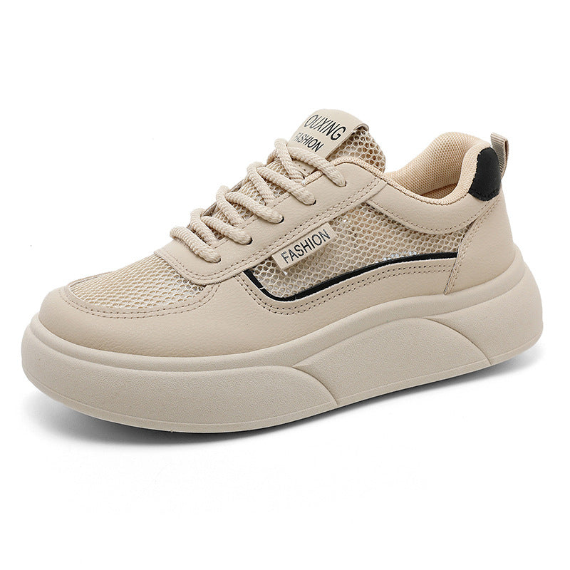 Damen Sportliche Sneakers mit atmungsaktivem Obermaterial und komfortabler Dämpfung EB