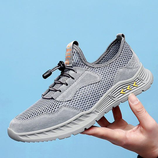 Damen Sportliche Freizeitschuhe mit atmungsaktivem Mesh-Obermaterial und innovativem Schnürsystem EB