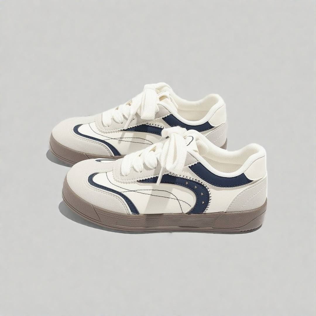 Damen Sportliche Sneakers mit innovativer Oberflächenstruktur und komfortabler Dämpfung EB