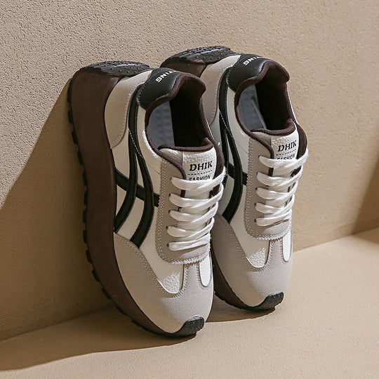 Damen Sportliche Sneakers mit atmungsaktiver Mesh-Oberfläche und dämpfender Laufsohle EB