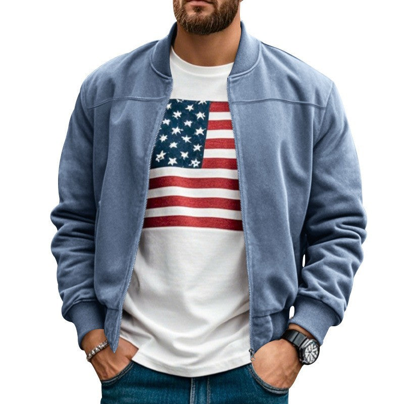 Herren Bomberjacke mit modernem Schnitt und praktischen Taschen EB