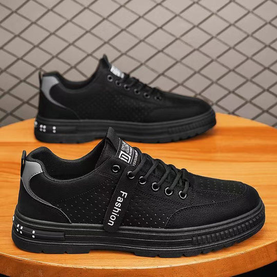 Damen Modische Sneakers mit atmungsaktivem Obermaterial und robustem Sohlenprofil EB
