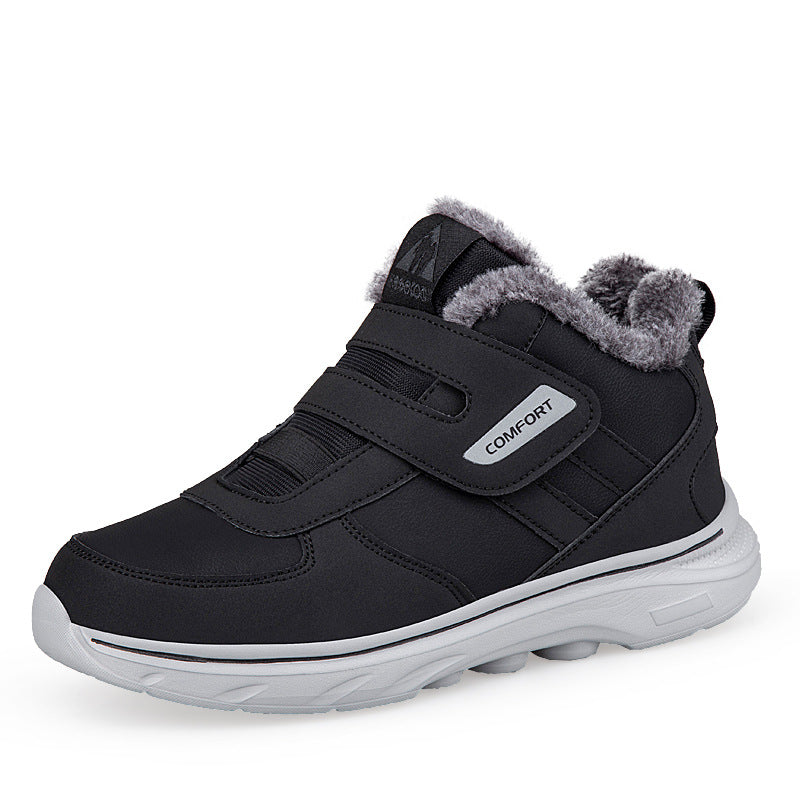 Damen isolierte Winter-Sneaker mit praktischem Klettverschluss und weichem Innenfutter EB