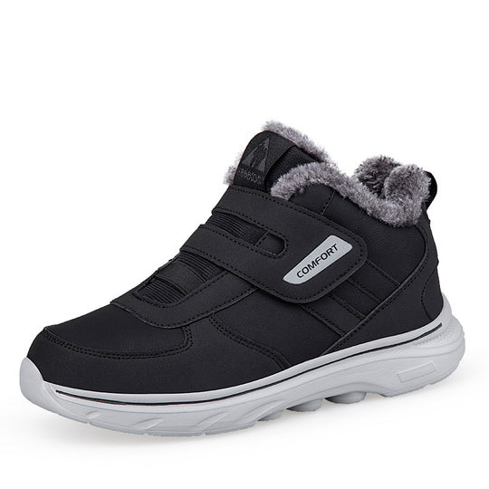 Damen isolierte Winter-Sneaker mit praktischem Klettverschluss und weichem Innenfutter EB