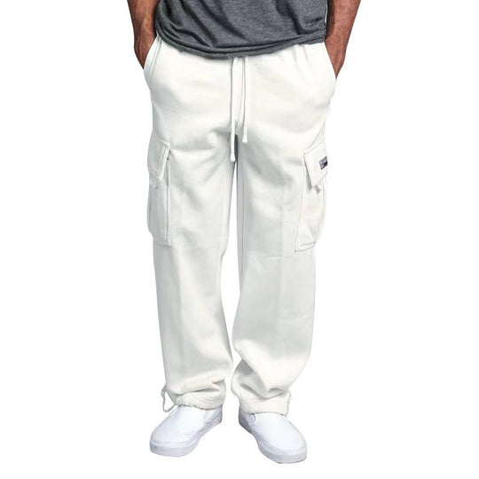 Herren Cargo-Jogginghose mit elastischem Bund und multifunktionalen Taschen EB
