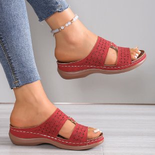 Damen Clogs mit modischem Lochdesign und komfortabler Fußbettung EB