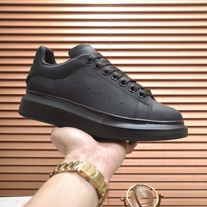 Damen Sportliche Sneakers mit modischer Lederspitze und gepolsterter Sohle EB