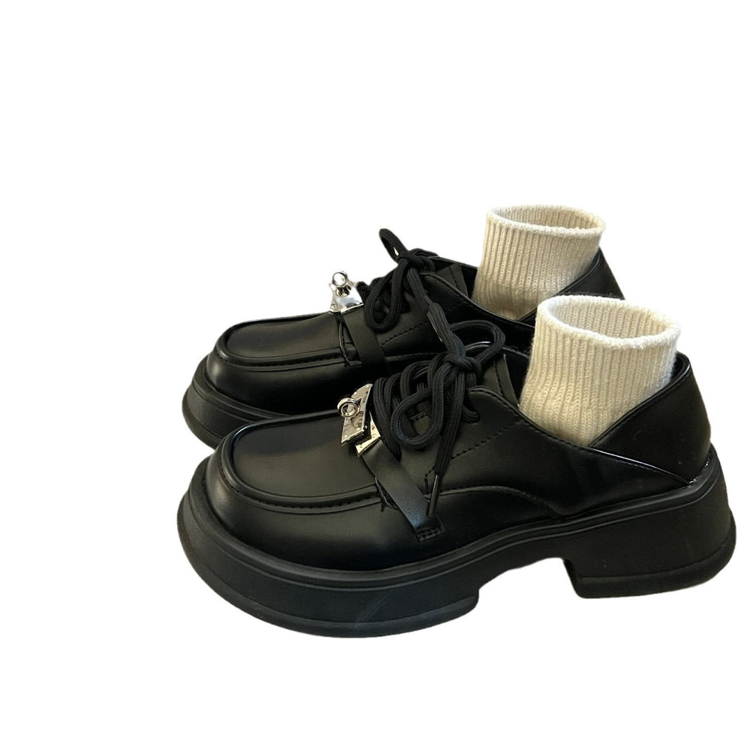 Damen Modische Chunky Schnürschuhe mit innovativem Wow-Effekt und hochwertiger Verarbeitung EB