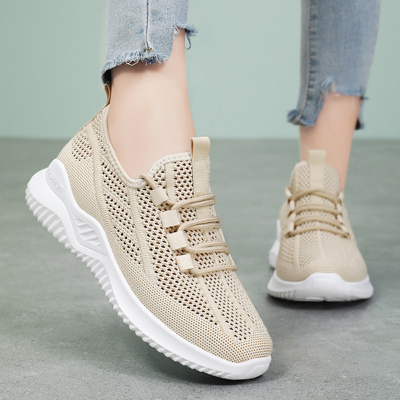 Damen Atmungsaktive Freizeitschuhe mit flexiblem Mesh-Obermaterial EB