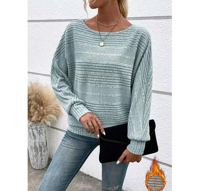 Damen Pullover mit strukturiertem Muster EB