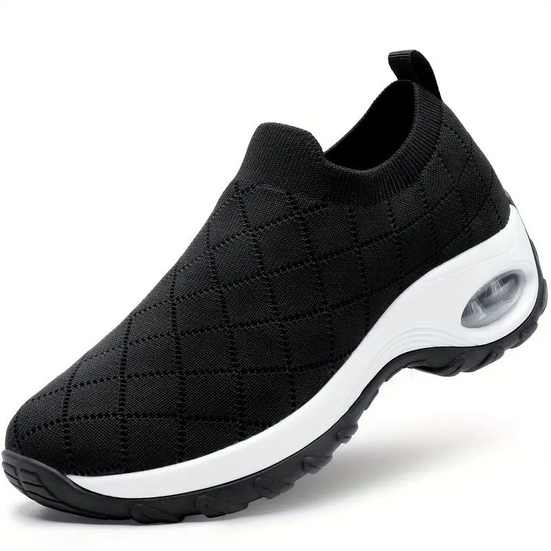 Damen Komfortable Slip-On Sneakers mit innovativer Luftpolstertechnologie EB