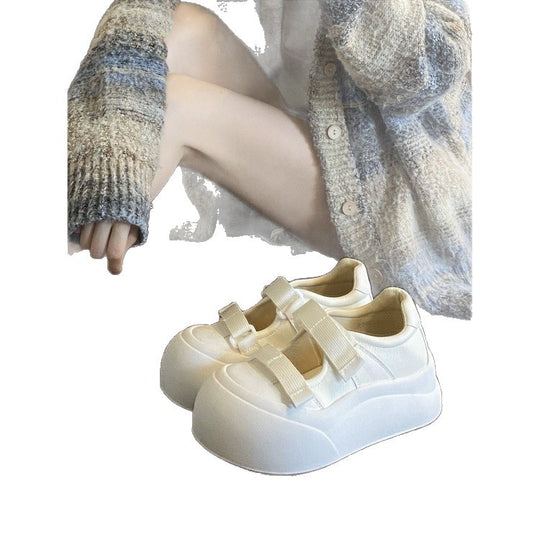 Damen Bequeme Sneakers mit komfortabler Klettverschluss und einzigartigem Design EB