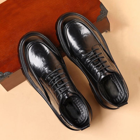 Herren Klassische Schnürschuhe mit rutschfester Sohle und robustem Obermaterial EB
