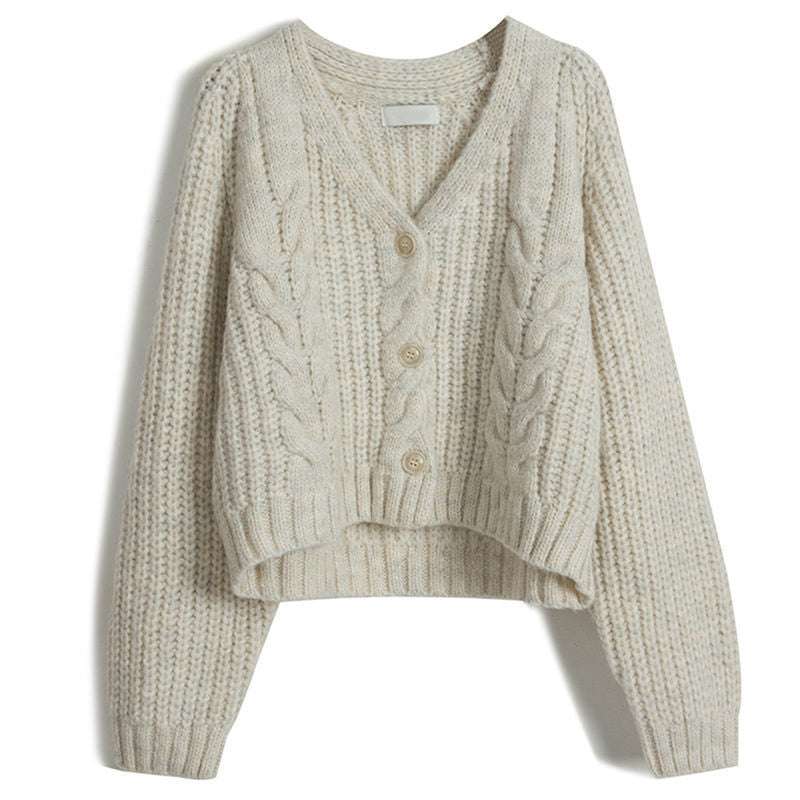 Damen Kuscheliger Strickcardigan mit dekorativem Zopfmuster EB