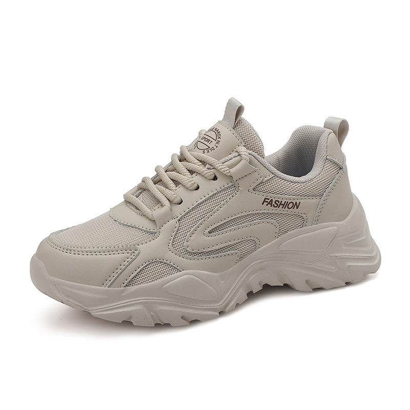 Damen sportive Sneakers mit atmungsaktivem Obermaterial und dämpfender Sohle EB