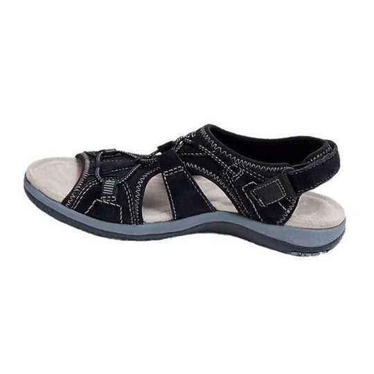 Damen Komfortable Sandalen mit ergonomischem Riemendesign EB