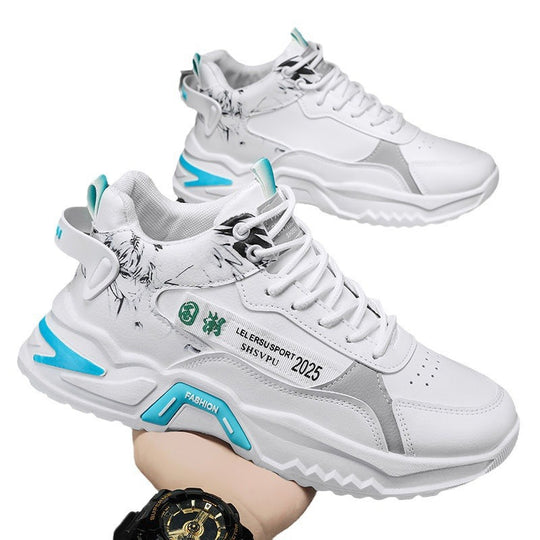 Damen Sportliche Chunky Sneakers mit modischem grafischen Design EB