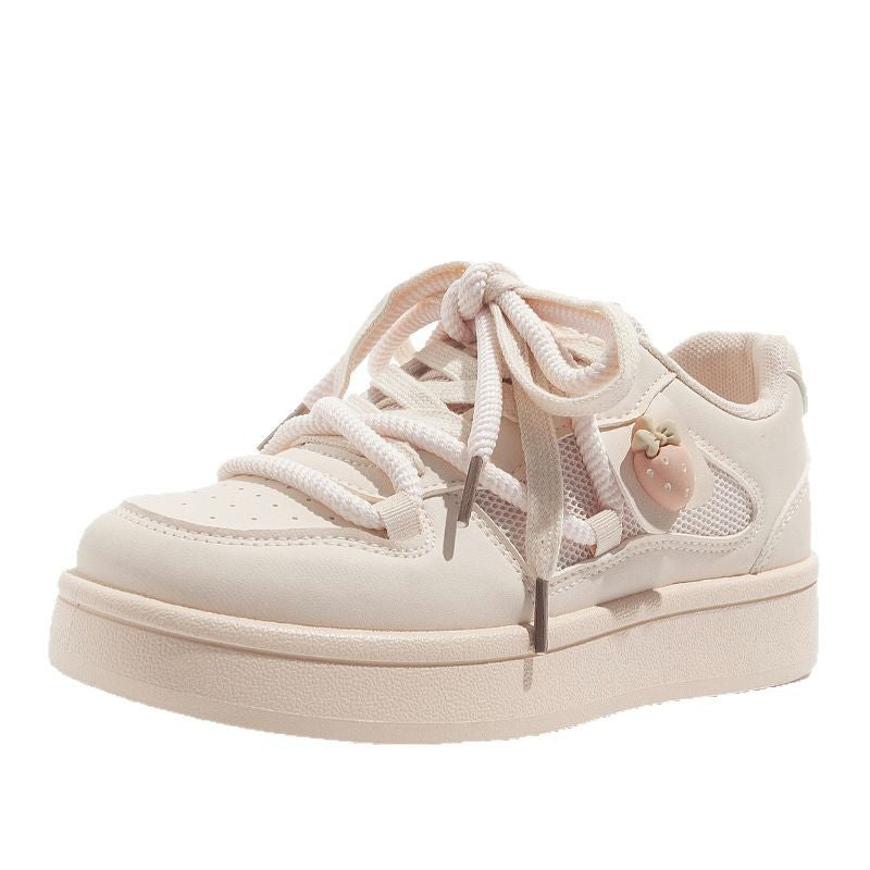Damen Sneakers mit atmungsaktiven Mesh-Einsätzen und dekorativen Details EB