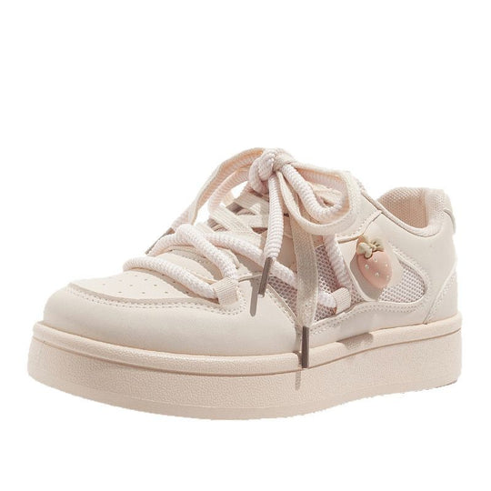 Damen Sneakers mit atmungsaktiven Mesh-Einsätzen und dekorativen Details EB