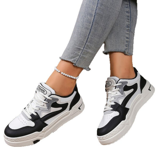 Damen Sportliche Sneakers mit rutschfester Sohle und atmungsaktivem Obermaterial EB