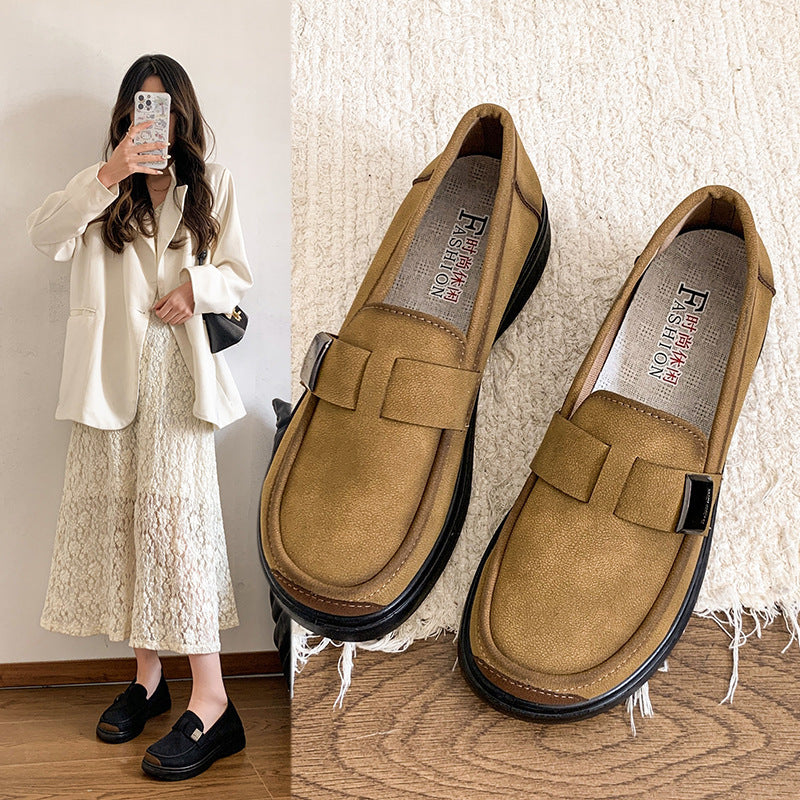 Damen Komfortable Slipper mit elegantem Schnallen-Design EB