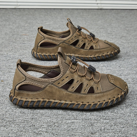 Herren Atmungsaktive Outdoor-Schnellschnürsandalen EB