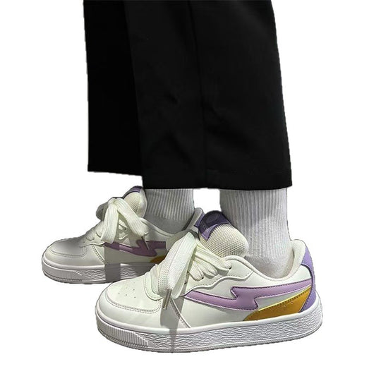 Damen Sportliche Sneakers mit außergewöhnlichem Design und atmungsaktiver Struktur EB