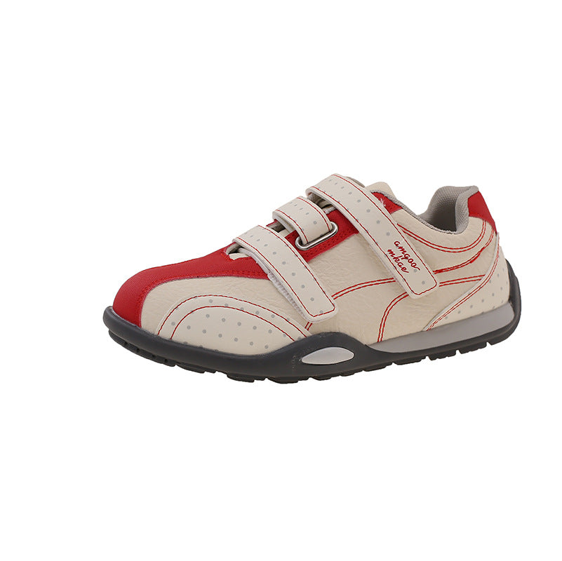 Damen Sportliche Komfort Sneakers mit verstellbarem Klettverschluss EB