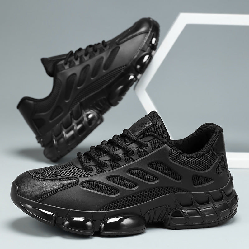 Damen Flexible Sport-Sneaker mit atmungsaktiver Mesh-Oberfläche und rutschfester Sohle EB