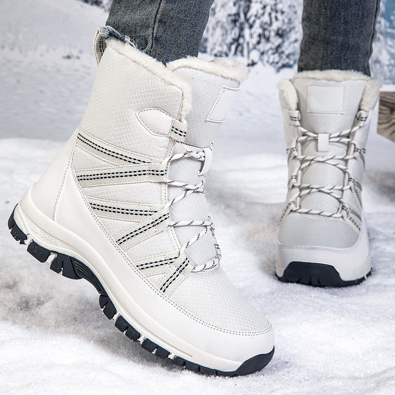 Damen Winterboots mit isolierendem Futter und rutschfester Sohle EB
