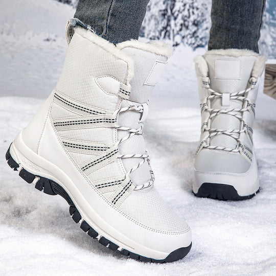 Damen Winterboots mit isolierendem Futter und rutschfester Sohle EB