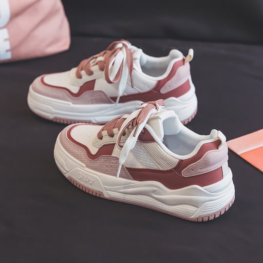 Damen Modische Sneakers mit dämpfender Sohle und atmungsaktivem Obermaterial EB