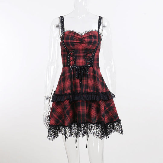 Damen figurbetonte Bluse mit Rüschendetails und Schnürung EB