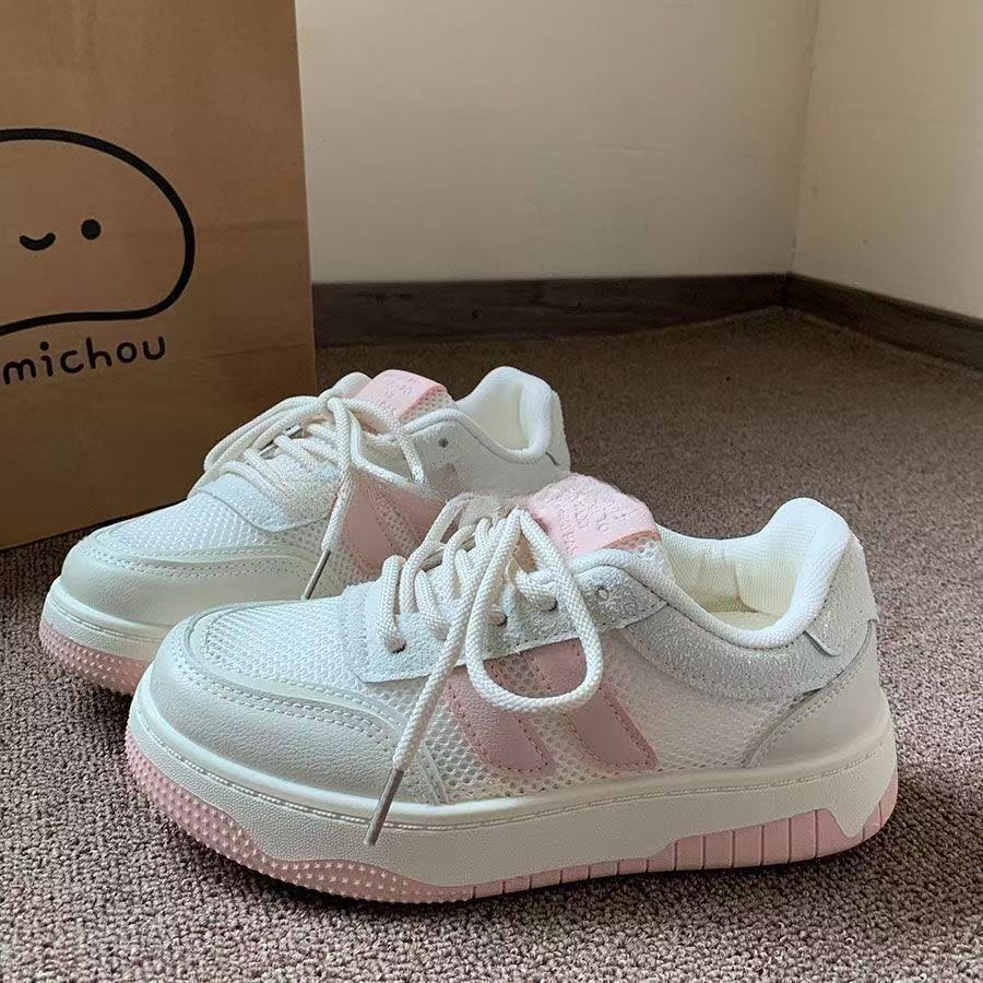 Damen Atmungsaktive Sneakers mit reflektierenden Akzenten und rutschfester Sohle EB