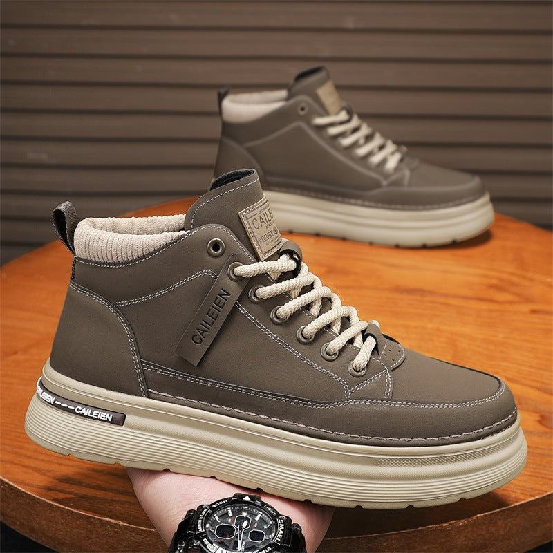 Damen Hohe Sneakers mit weichem Innenfutter und rutschfester Sohle EB