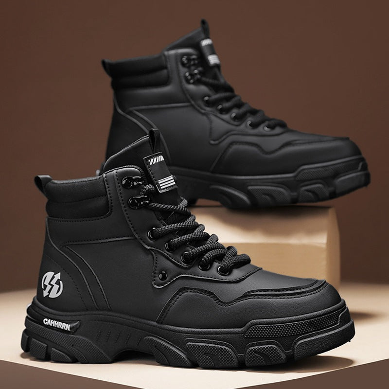 Damen Sportliche High-Top Sneakers mit rutschfester Sohle und trendigem Design EB