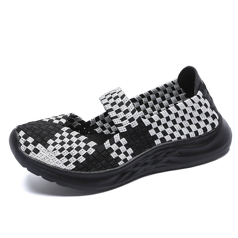 Damen Atmungsaktive Freizeitschuhe mit flexiblem Schnellschnürsystem EB