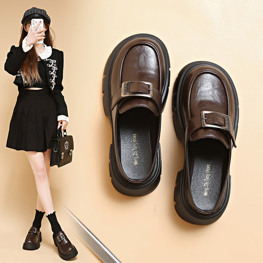Damen modische Clogs mit robustem Design und verstellbarem Riemchen EB