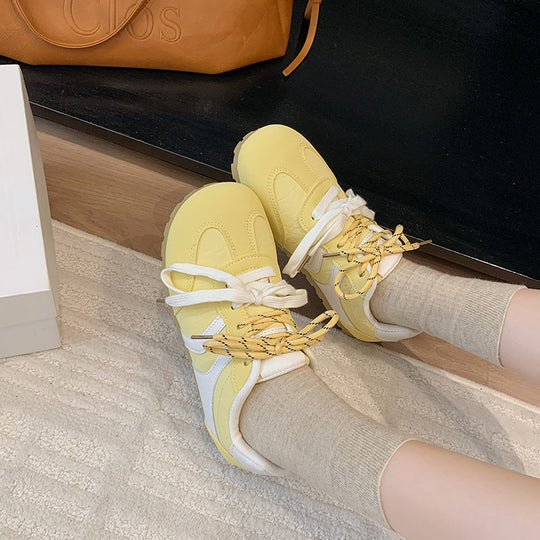 Damen Sportliche Freizeitschuhe mit hohem Tragekomfort und stylischen Schnürdetails EB