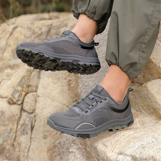 Herren Atmungsaktive Fitness-Laufschuhe mit Stoßdämpfung EB